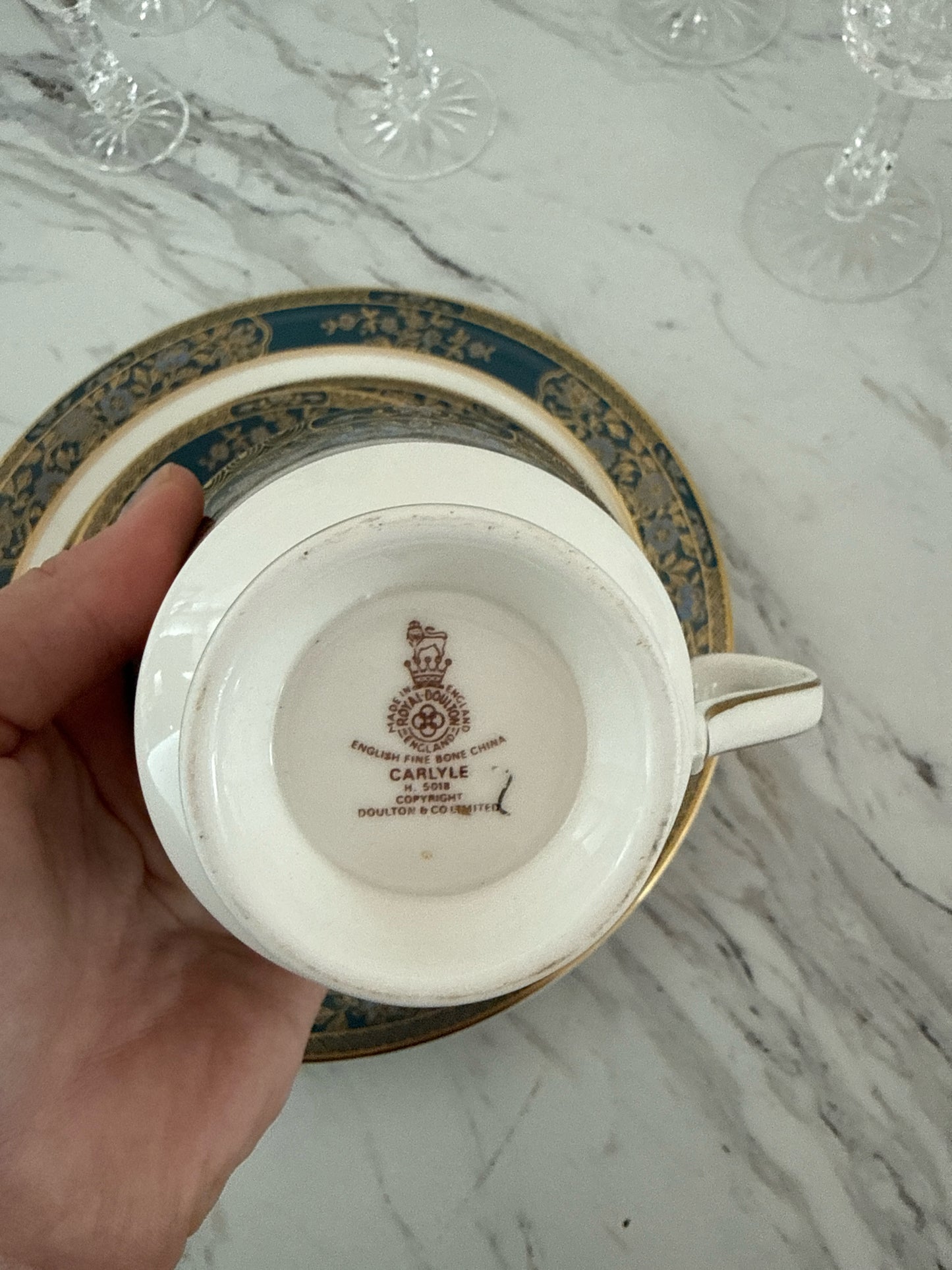 Carlyle Royal Doulton China(Set Listed on Back)