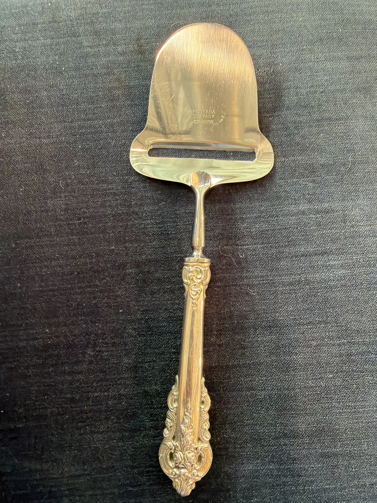 Sterling Wallace Grande Baroque Cheese Slicer
