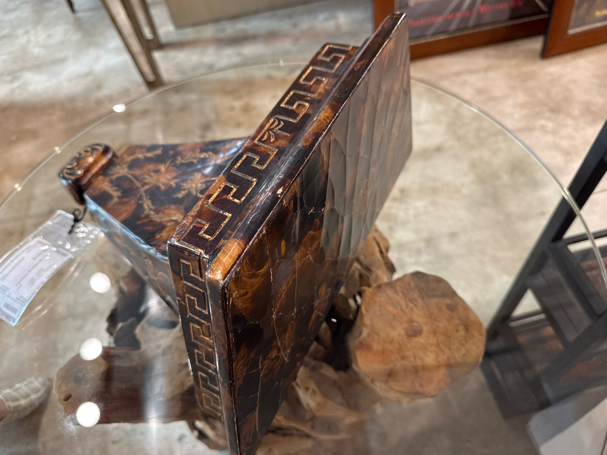 Tortoise Shell Wall Shelf