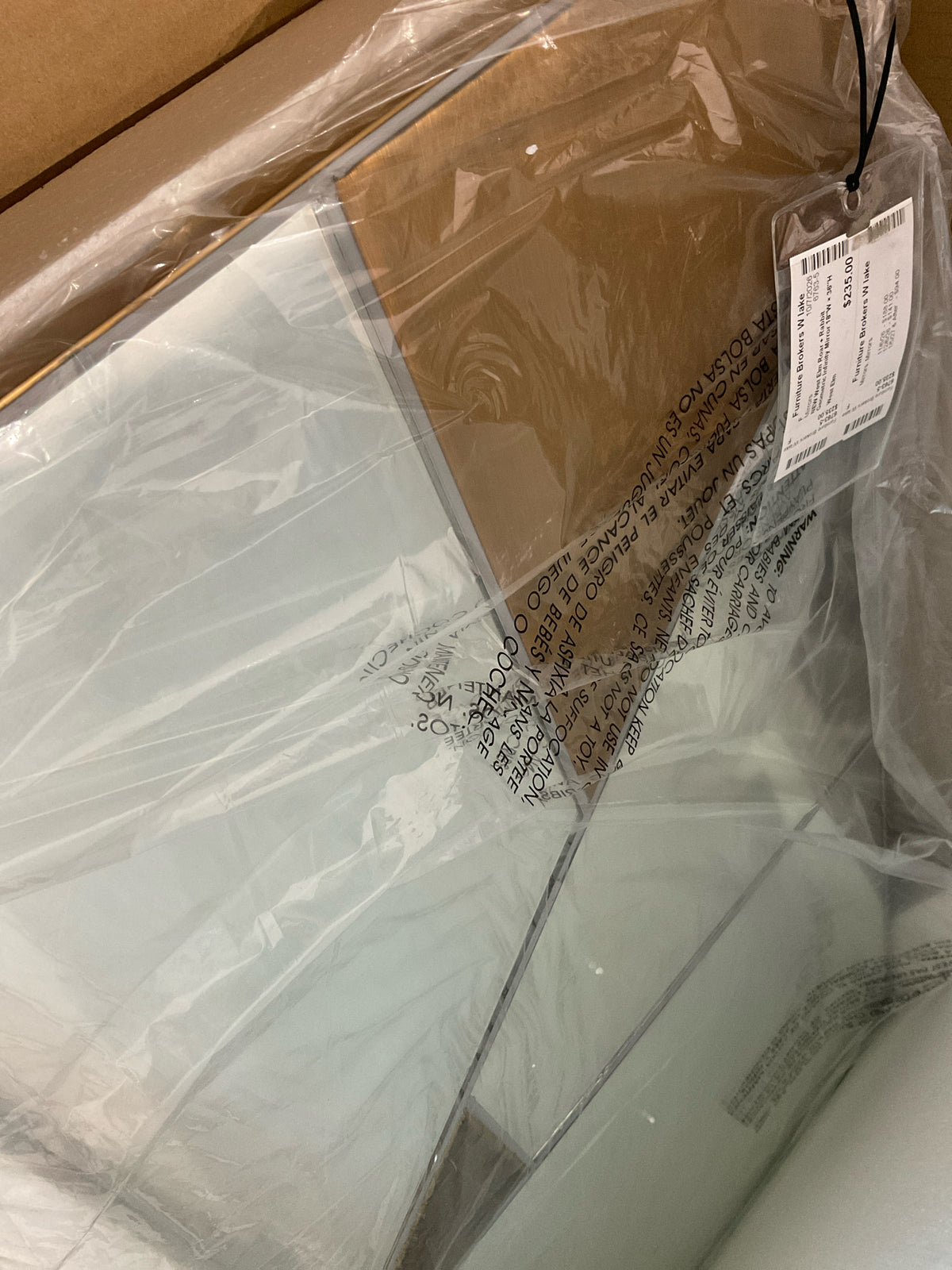 NEW West Elm Roar + Rabbit Geometric Infinity Mirror 18"W × 36"H