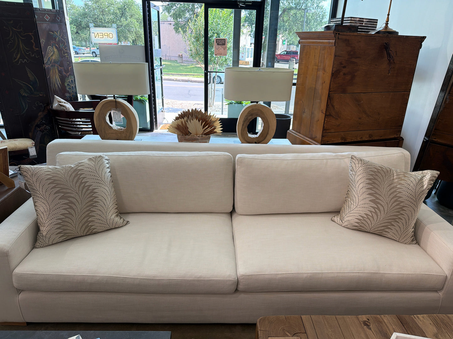 RH Modena Track 2 Cushion Sofa 9'long