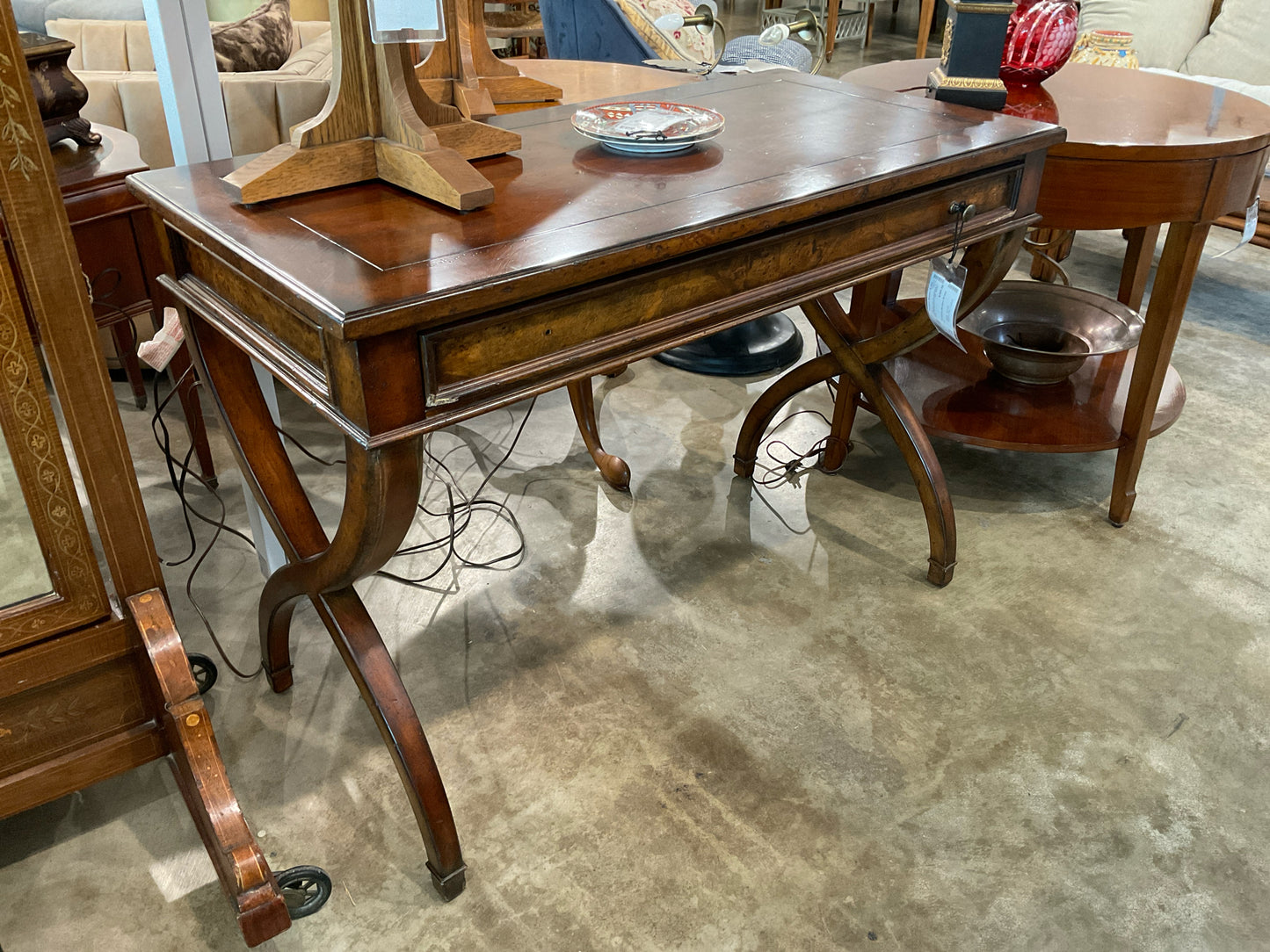 Woodbridge, Bedside Writing Desk 21 x 42W - Broken Knobs