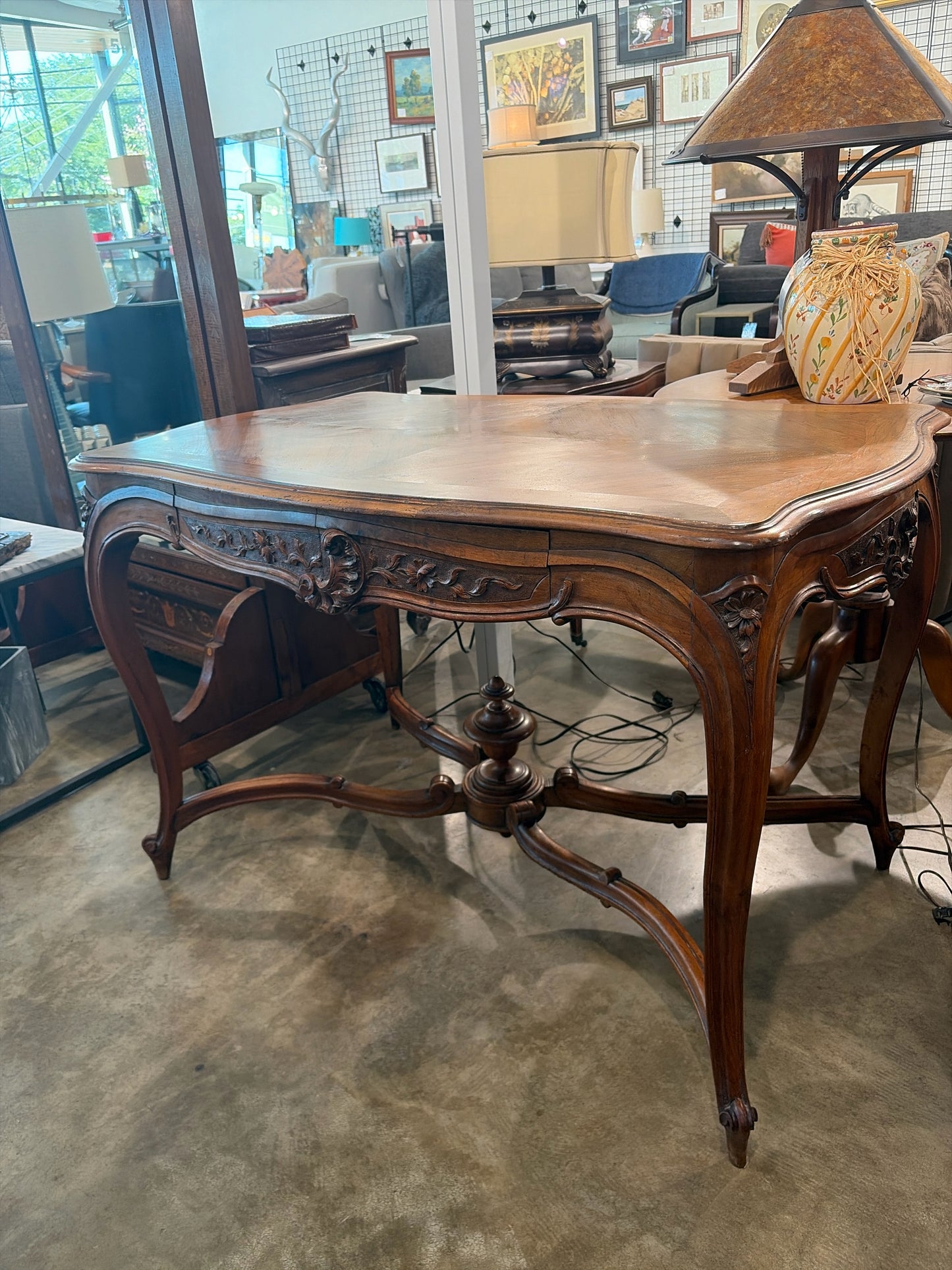 French Side/Desk Table w/Drawer