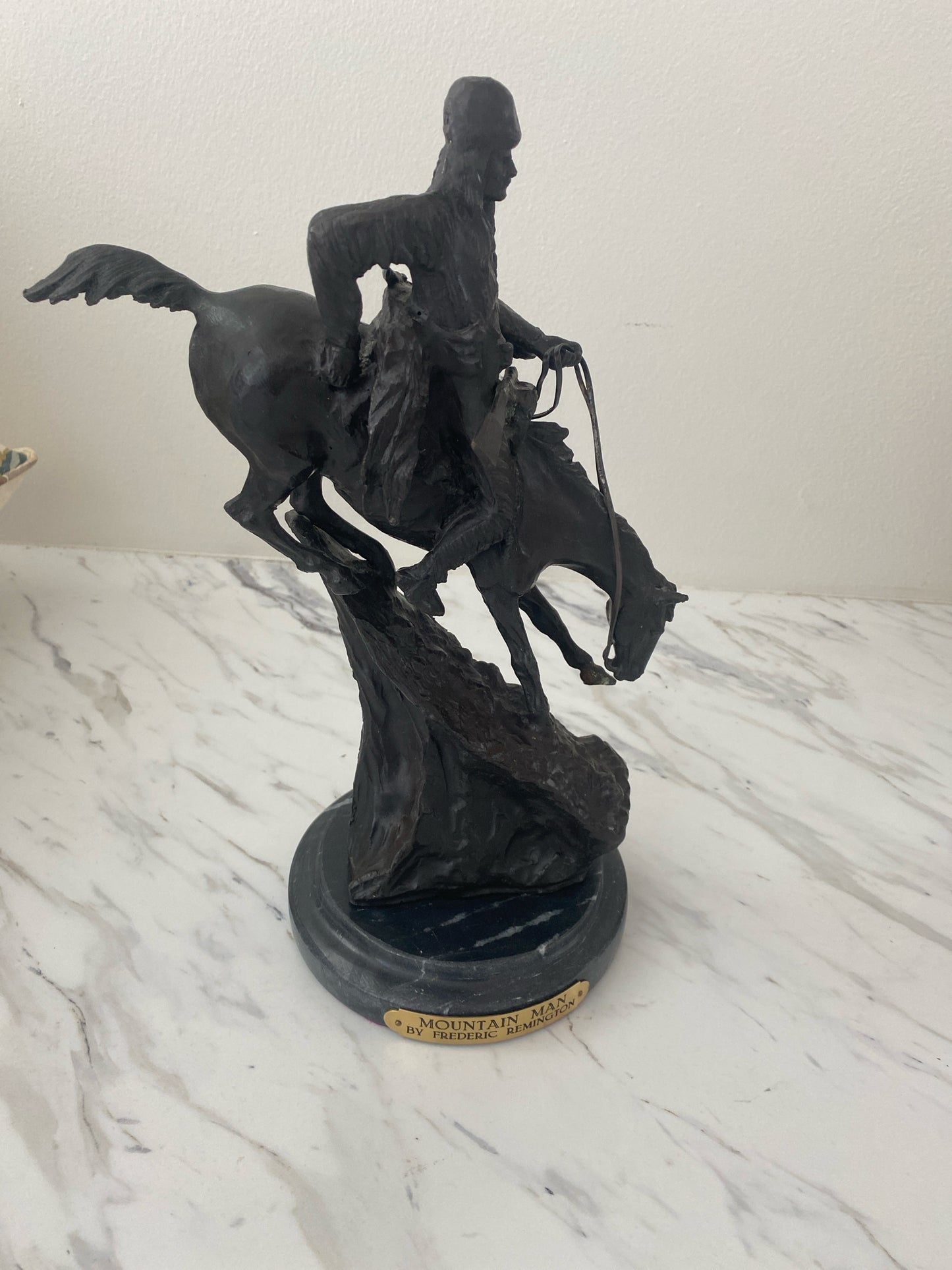 "Mountain Man" Sculpture by Frederick Remington