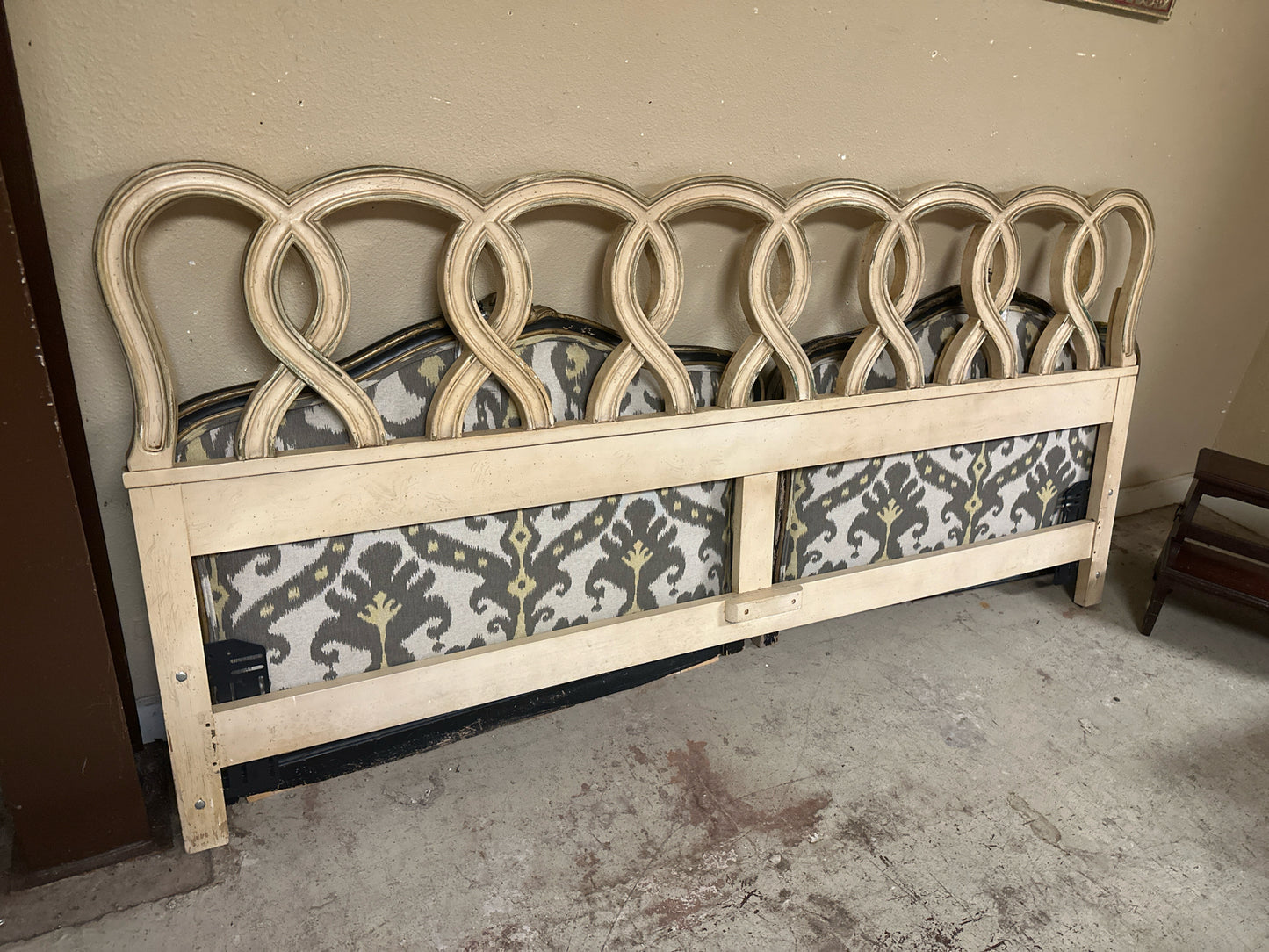 Vintage King Headboard French Look from Chairish