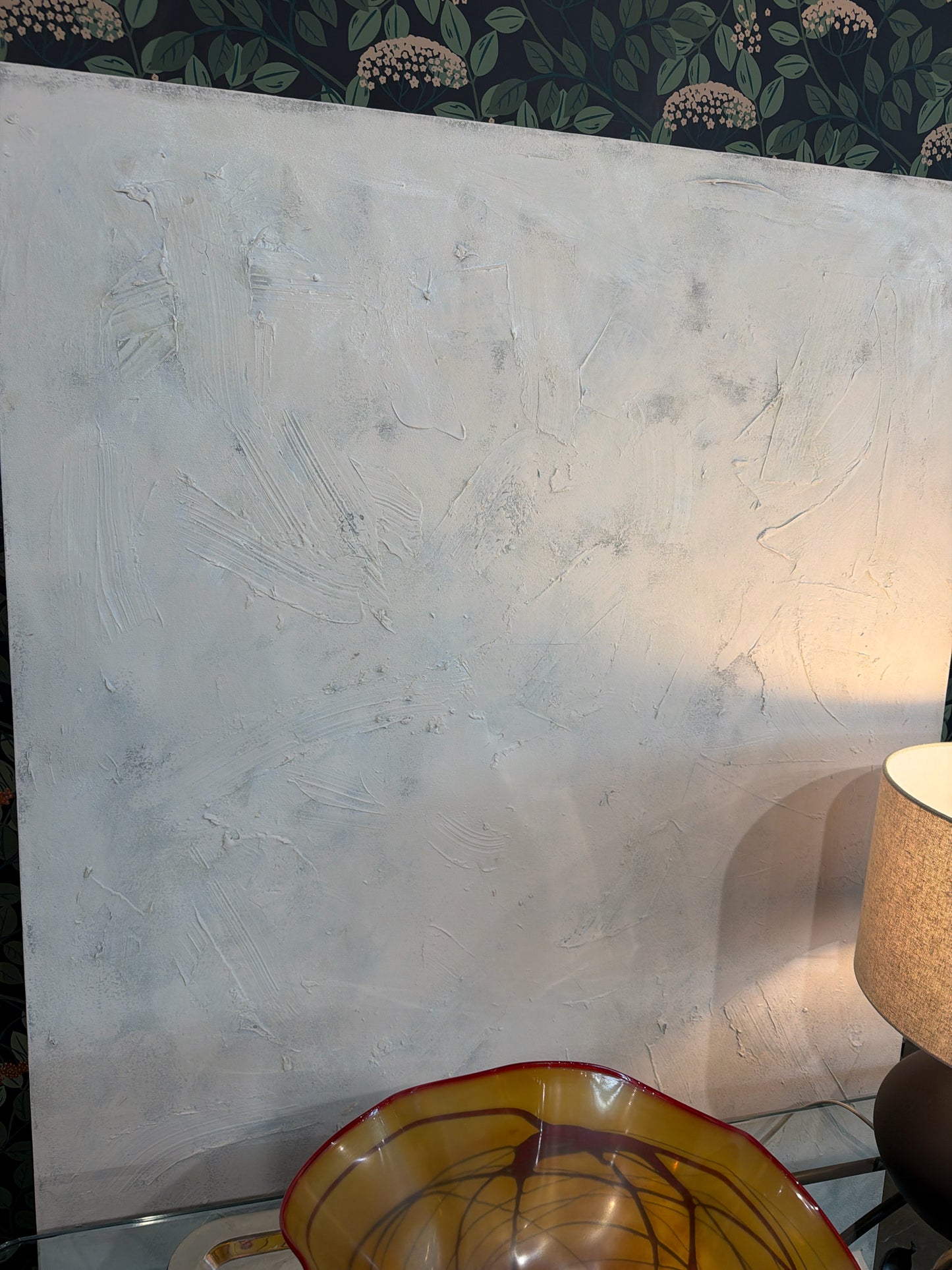 Creative Mark White Painting 72 x 48