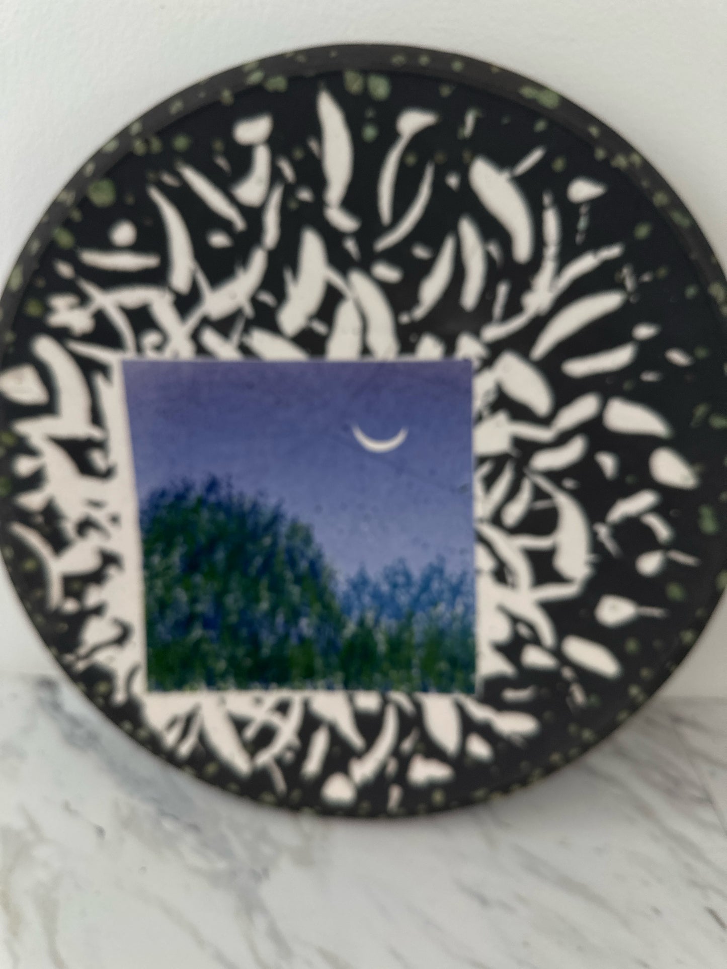 "Evening Plate" by Jack Boynton- Contemp. Ceramic Plate