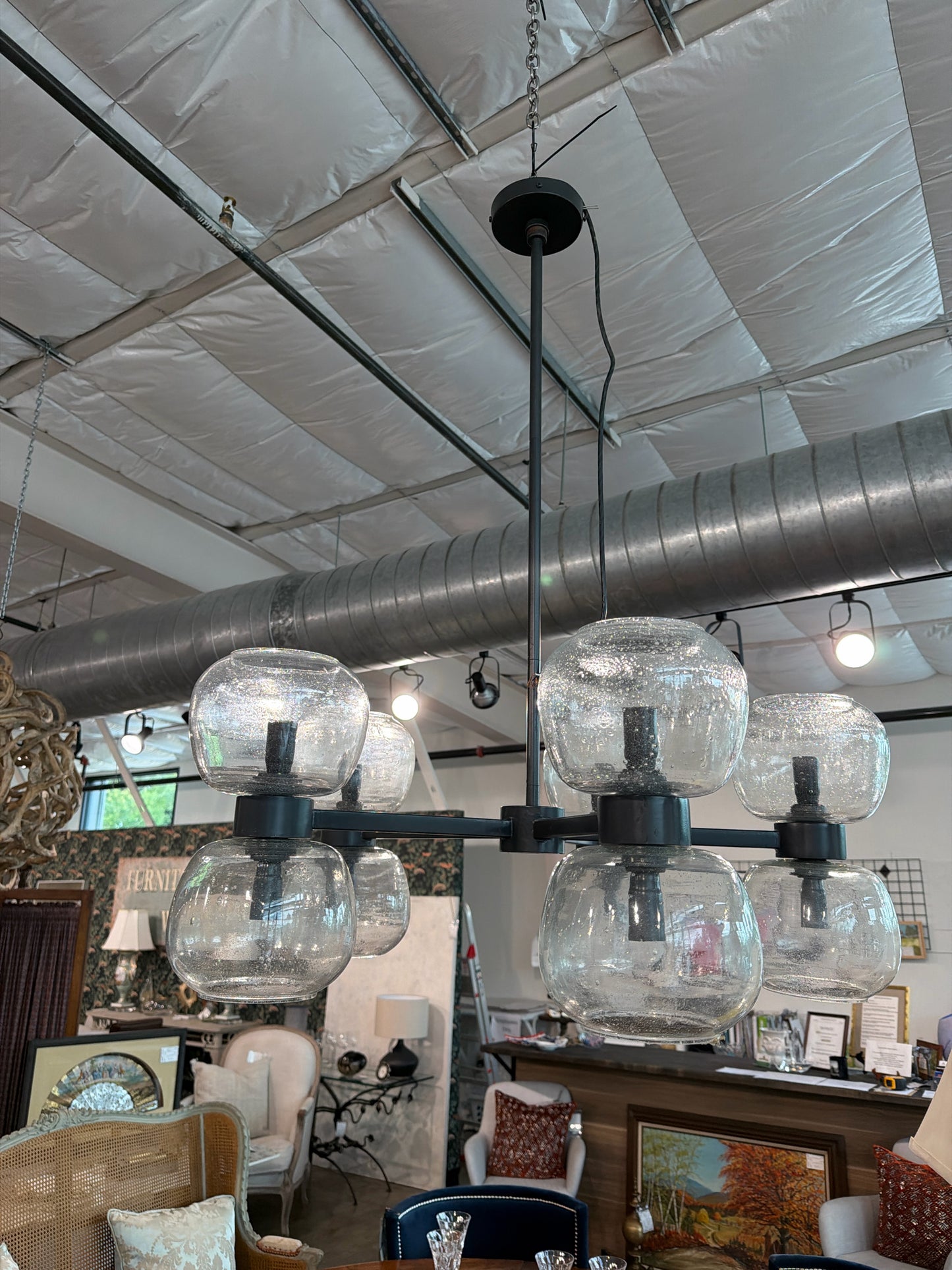 Four Hands Ava 10 Light Chandelier-Never Installed-