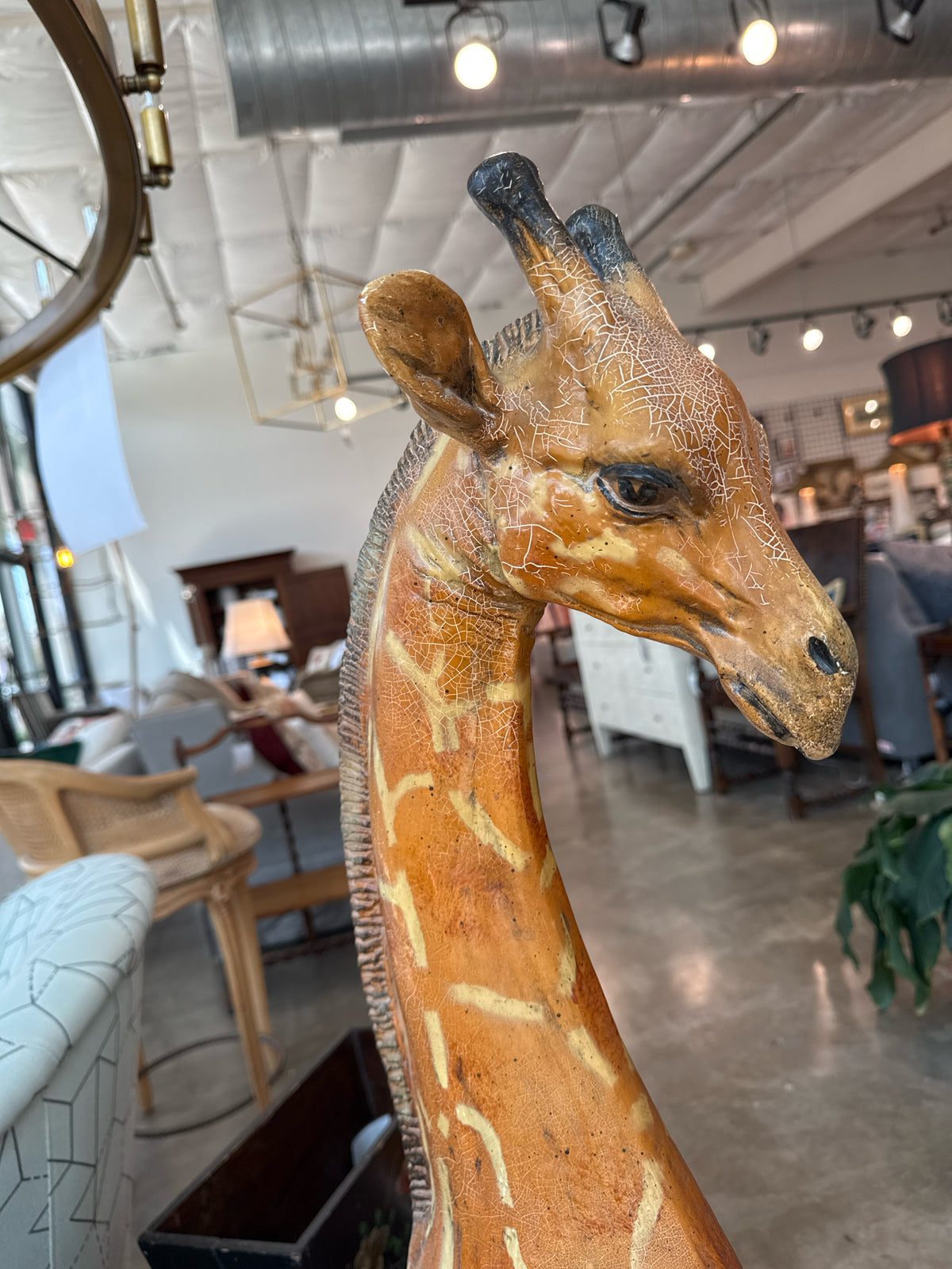 Vintage Porcelain Giraffe
