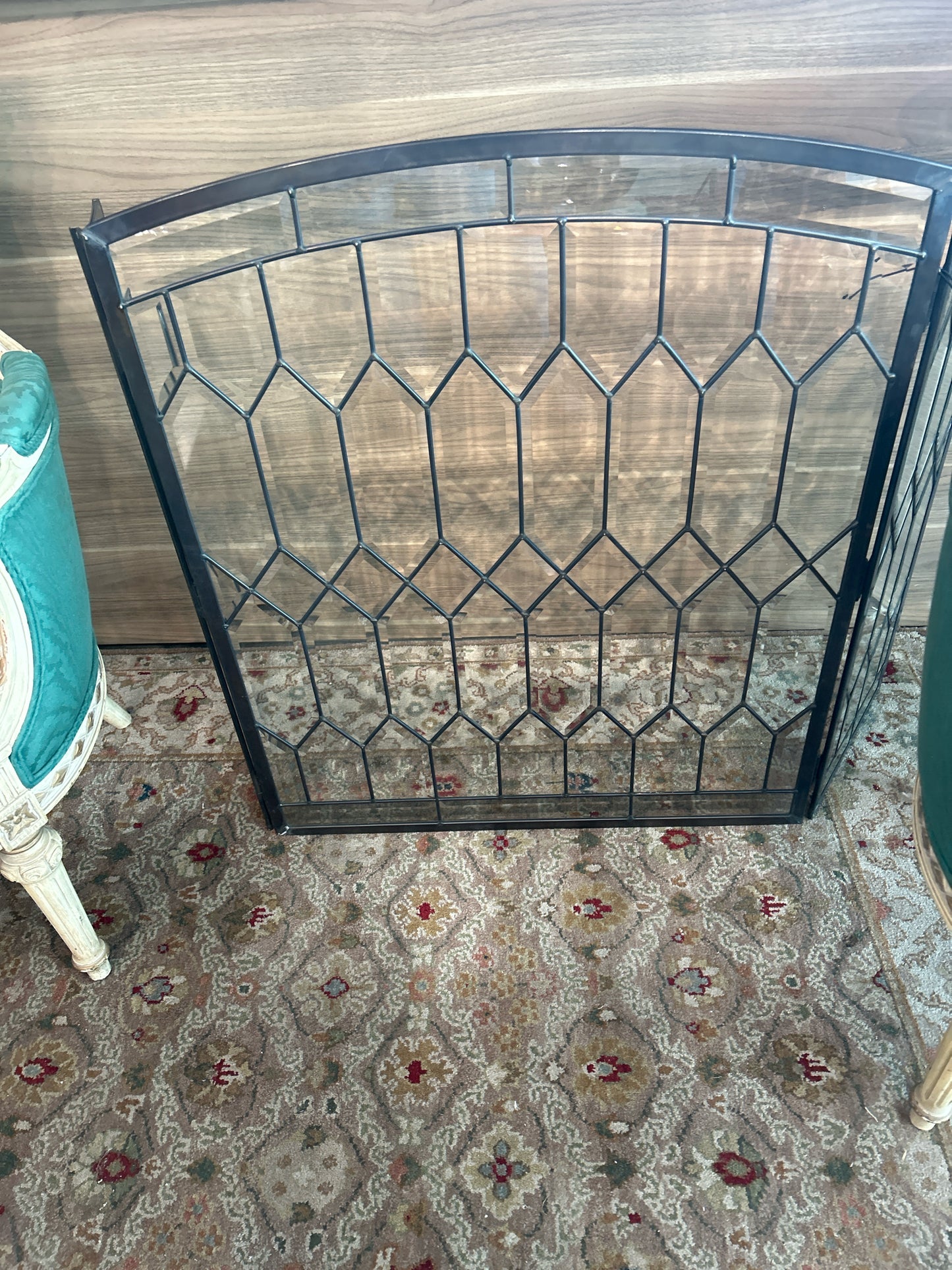 Frontgate Cathedral Fireplace Screen