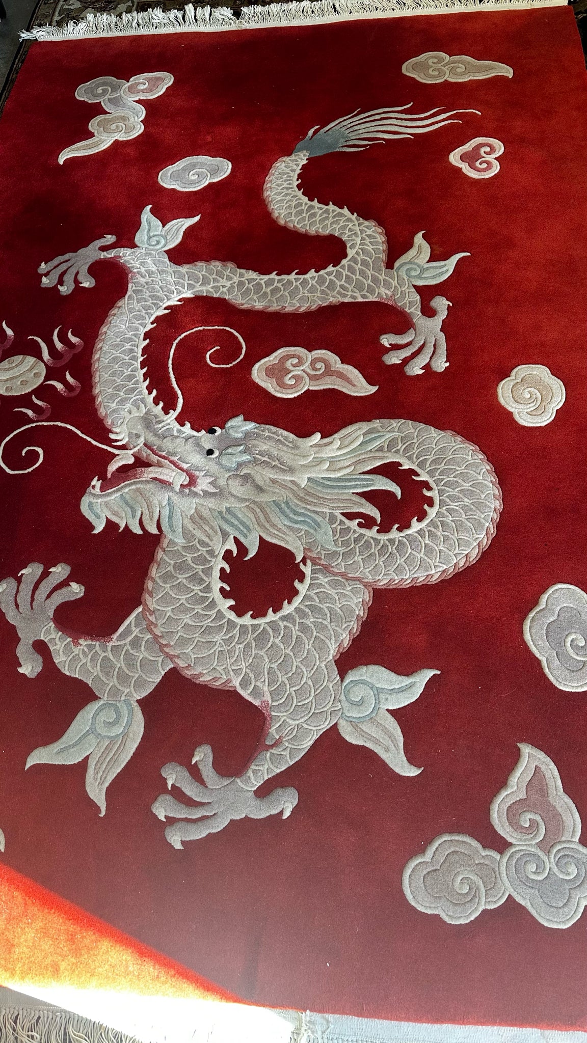 Asian Dragon Rug 5 x 8