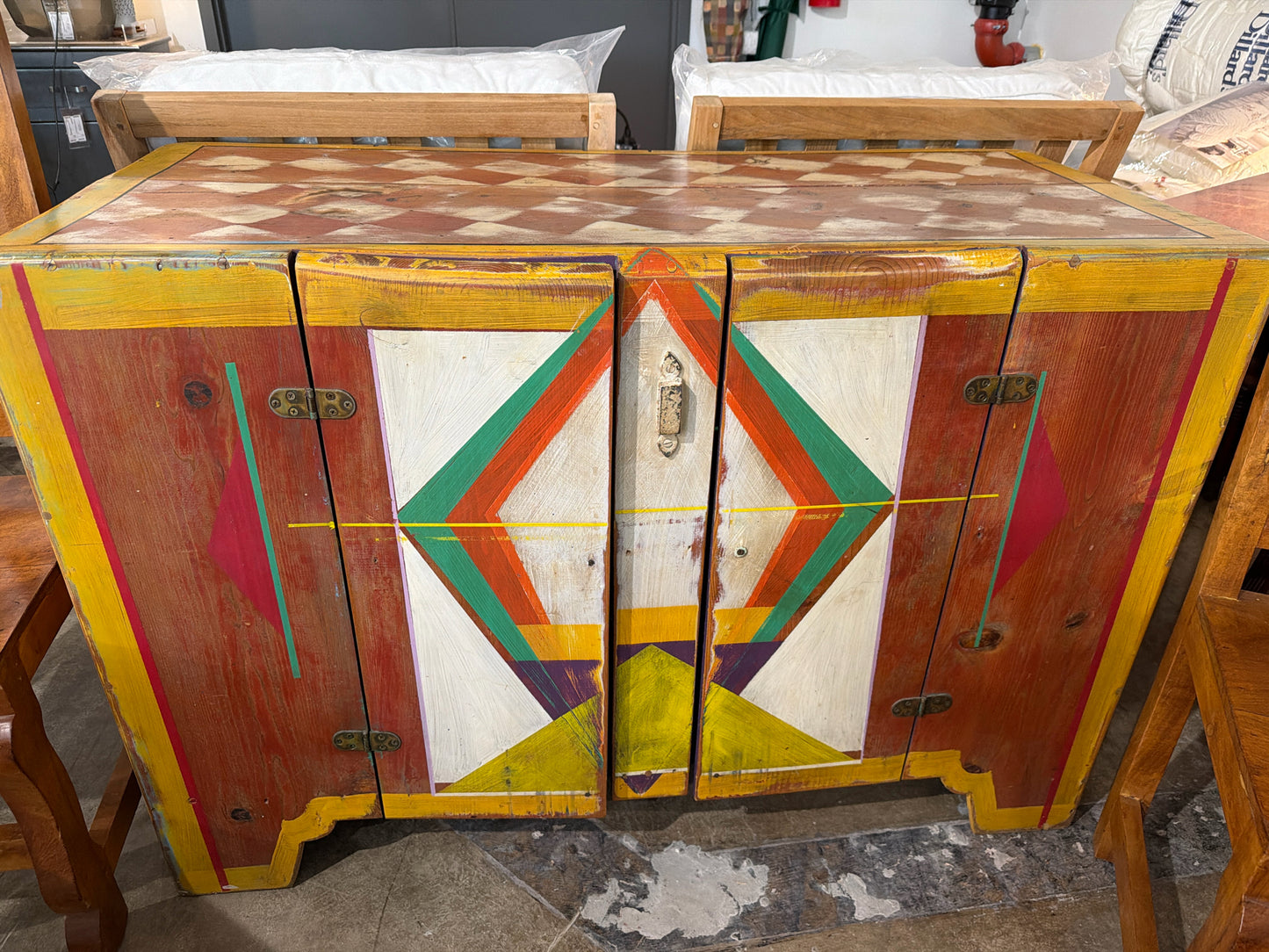Richard Warholic Hand Crafted Cabinet (cousin of Andy Warhol)