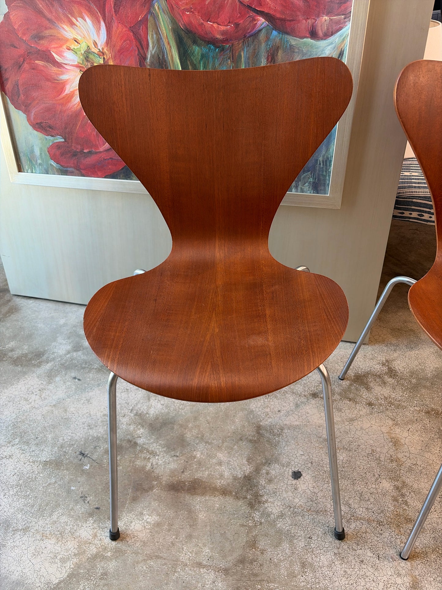 Vintage MCM Fritz Hansen Danish Chair