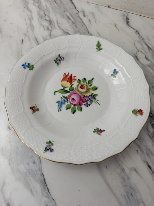 Herend Hand Painted Dessert Plate
