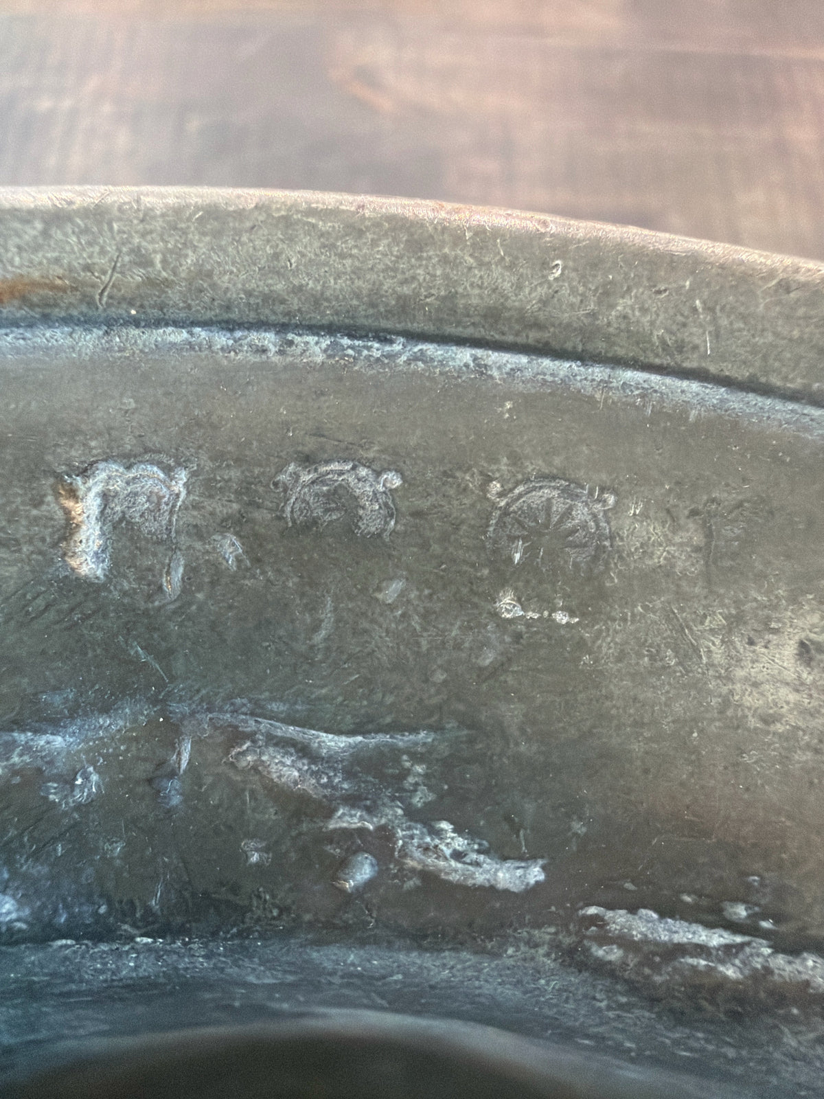 1700's Pewter Pot- German-?-
