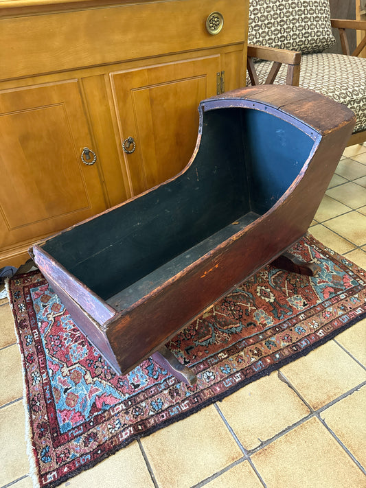 Antique Wooden Cradle