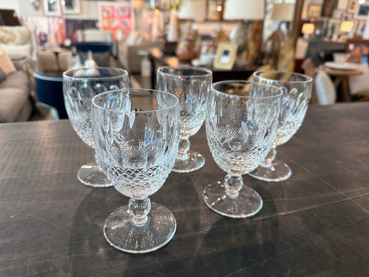SET of 5 Waterford Crystal Colleen Glasses