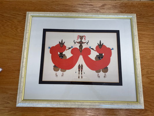 Carnival 1986 Print by Erte (23 1/2" x 19")