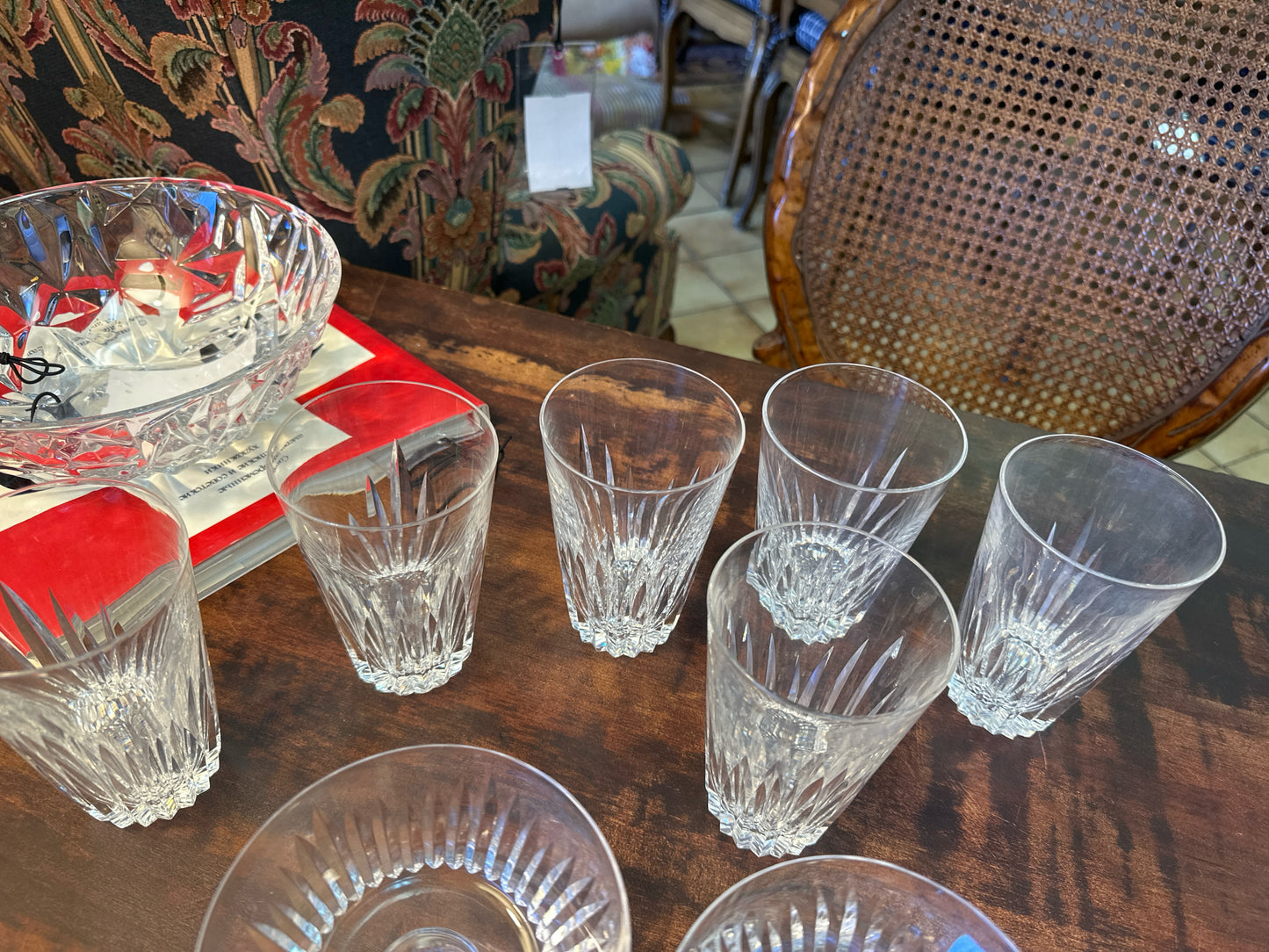 Set of 6 - Waterford Tea/Water Glasses