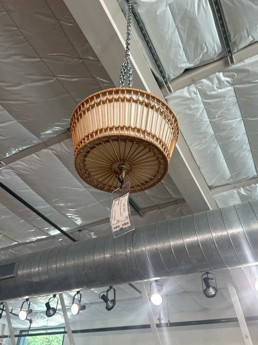 Rattan Ceiling Light