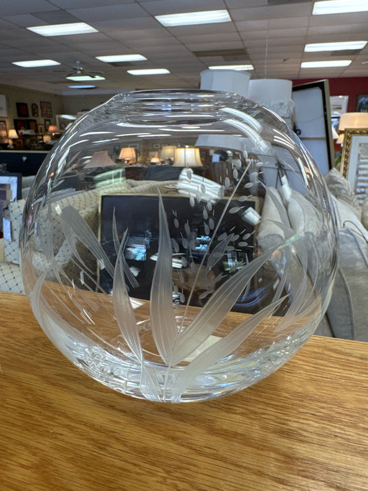 Meadow Globe Vase by William Yeoward (signed)