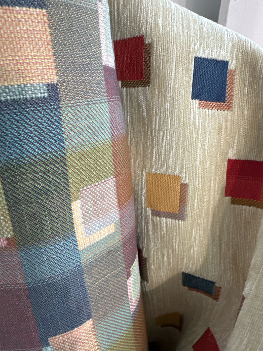 5 Yards Kravit Upholstery Multi Color/Textured