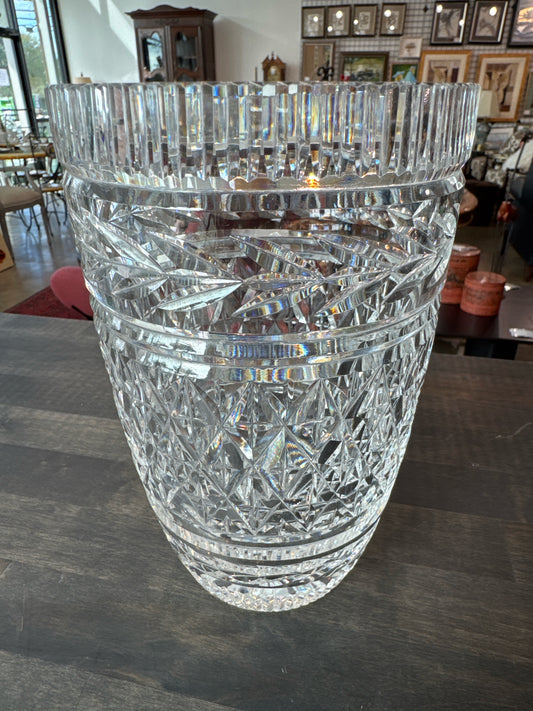 Waterford Crystal 8" Glandore Vase (signed)
