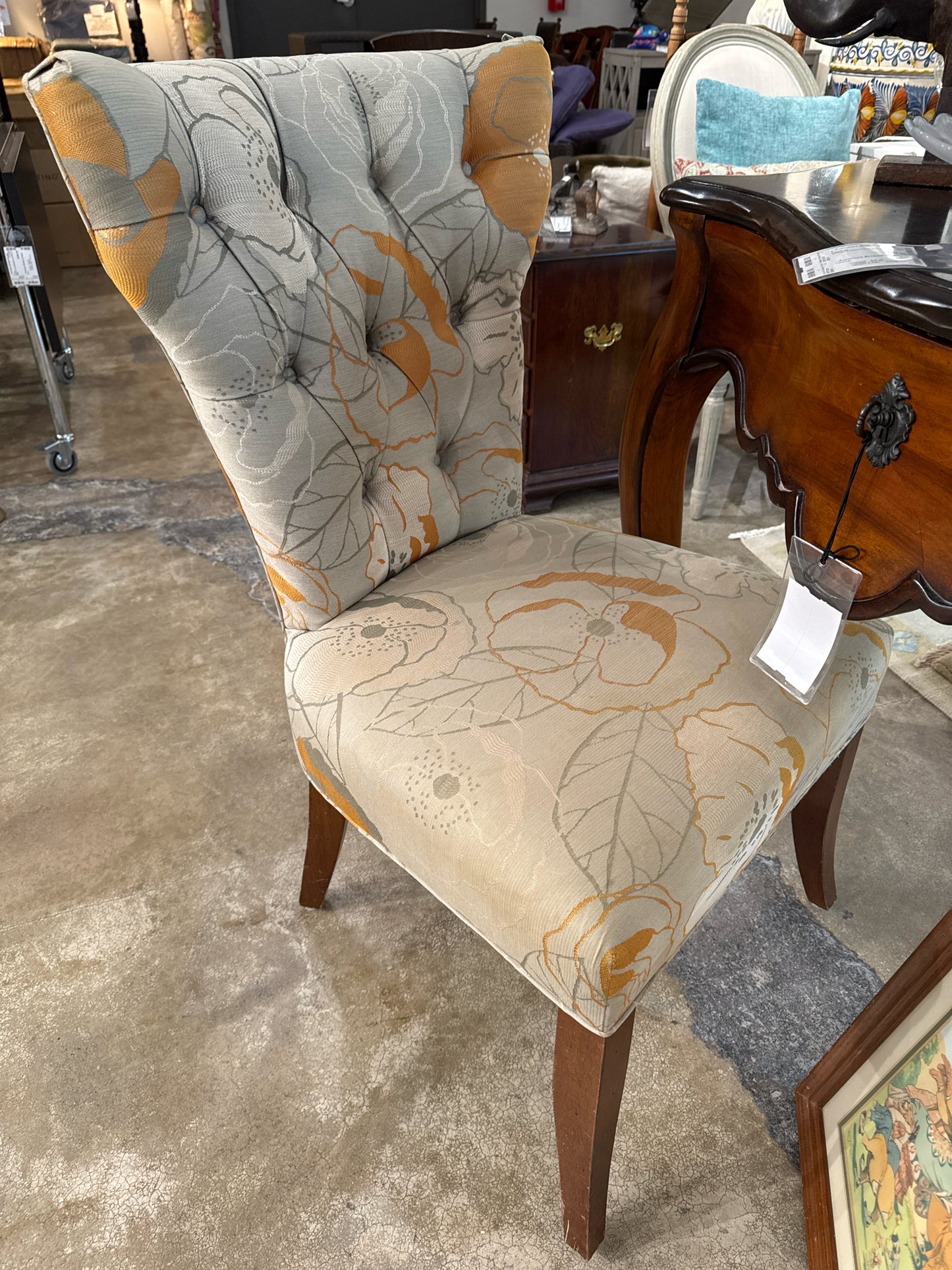 Designmaster Fitzgerald Chair in Huntington House Fabric