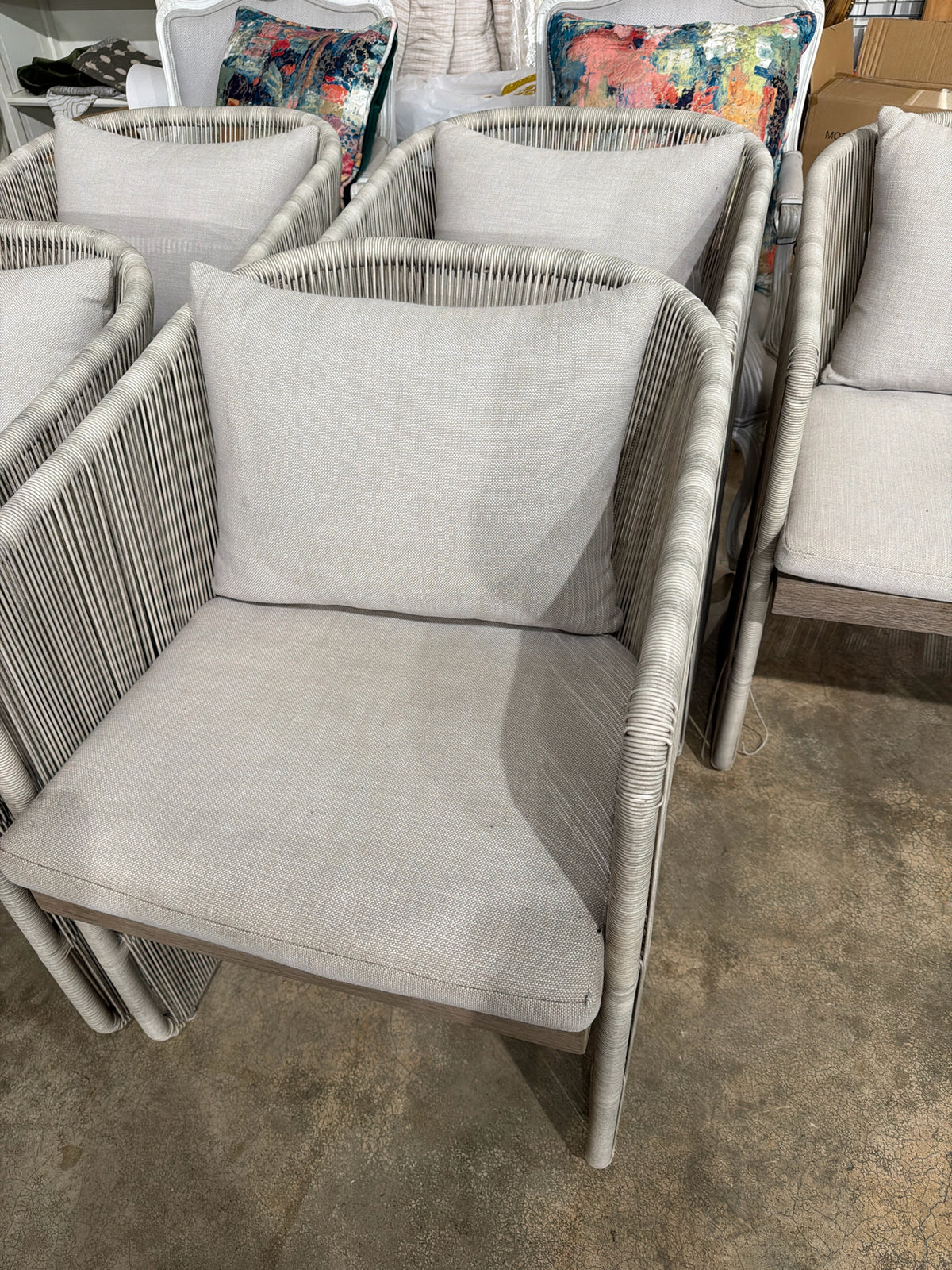 PAIR RH "Havana" Outdoor Chairs