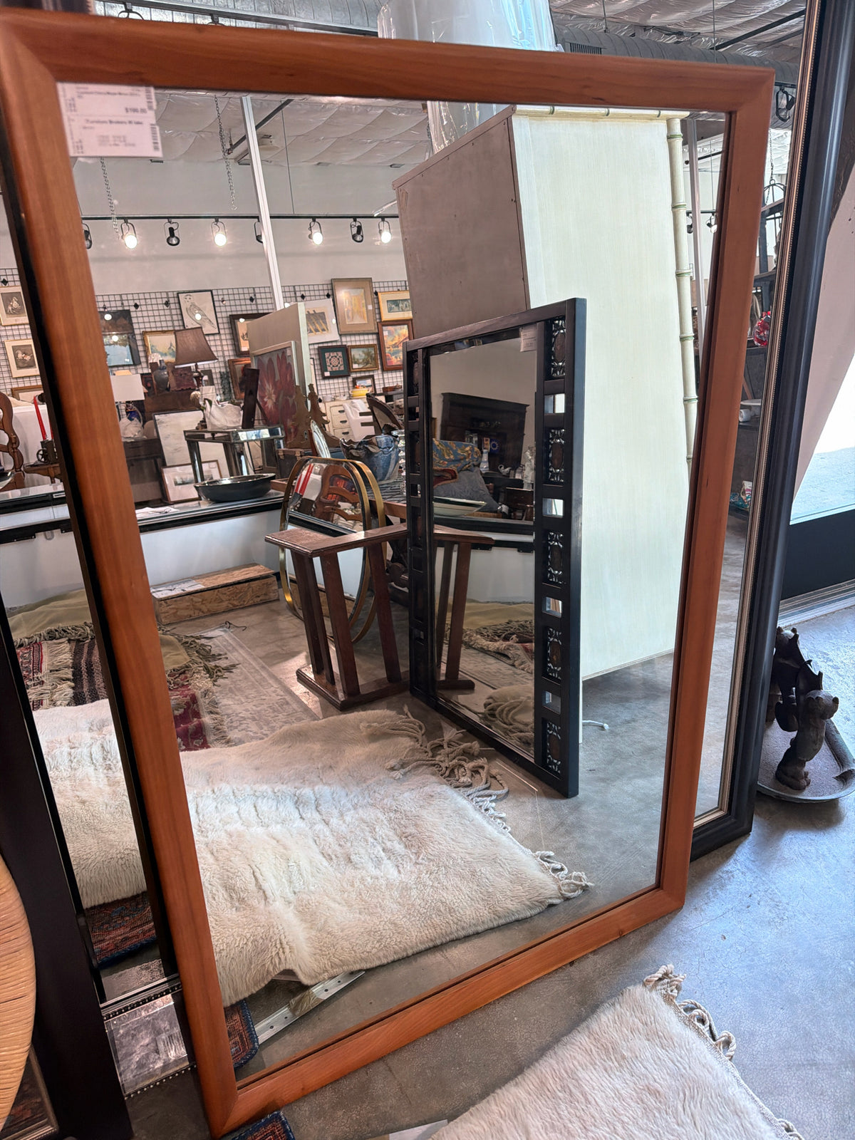 Copeland Cherry/Maple Mirror (33.5 x 42)