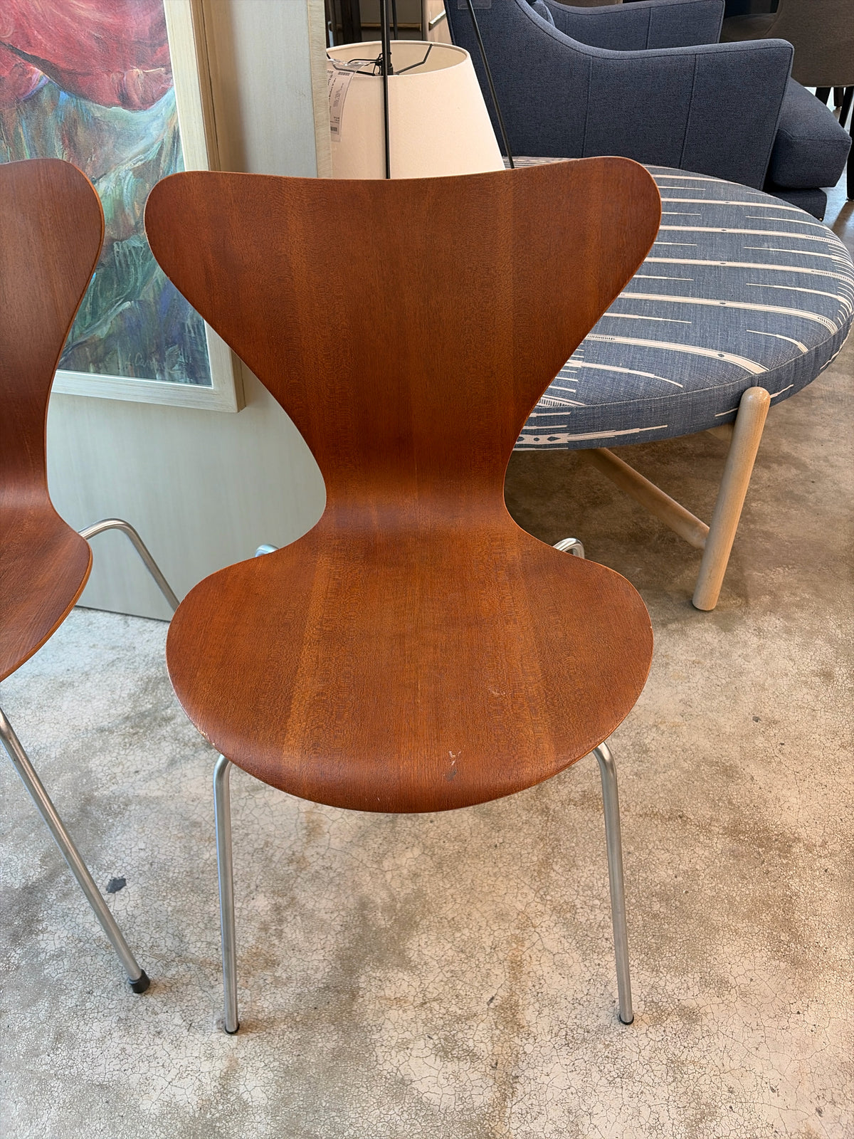 Vintage MCM Fritz Hansen Danish Chair