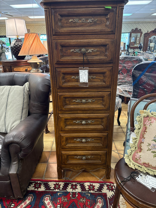 Drexel Lingerie Cabinet w/ Brass Hardware