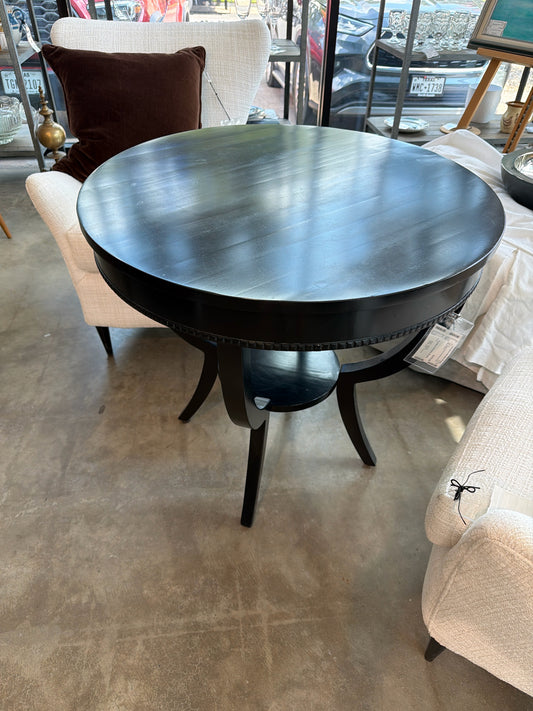 30" Jayson Home Occasional Table Black Wood