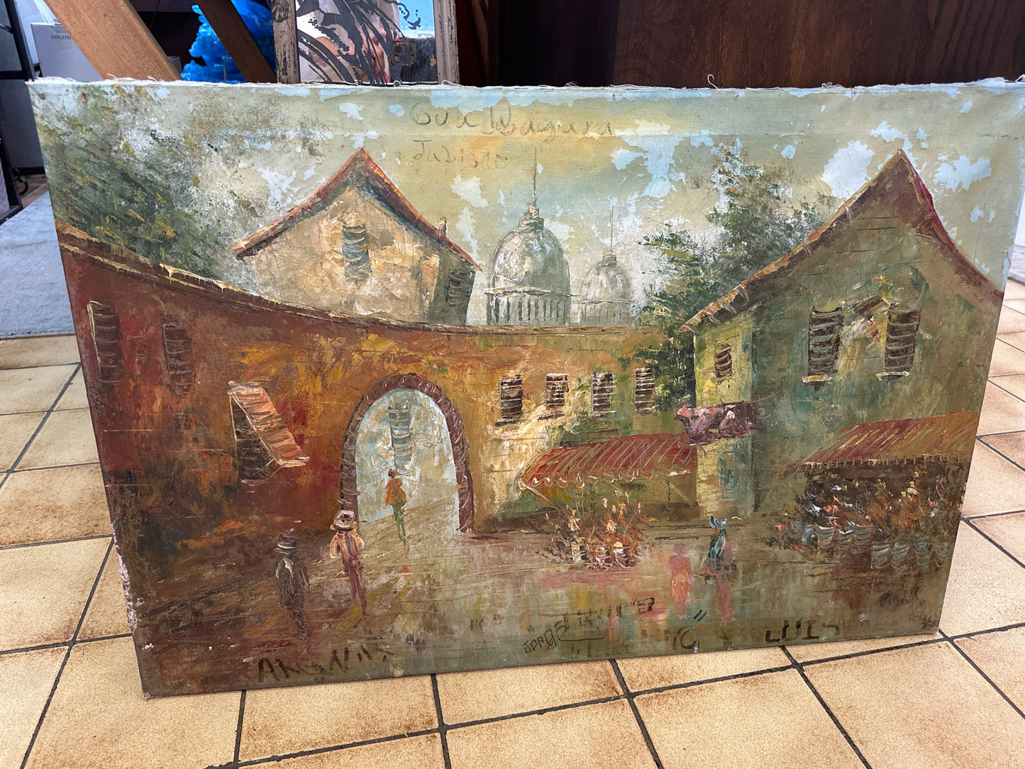 European Street Art Original -No frame 36 x 24