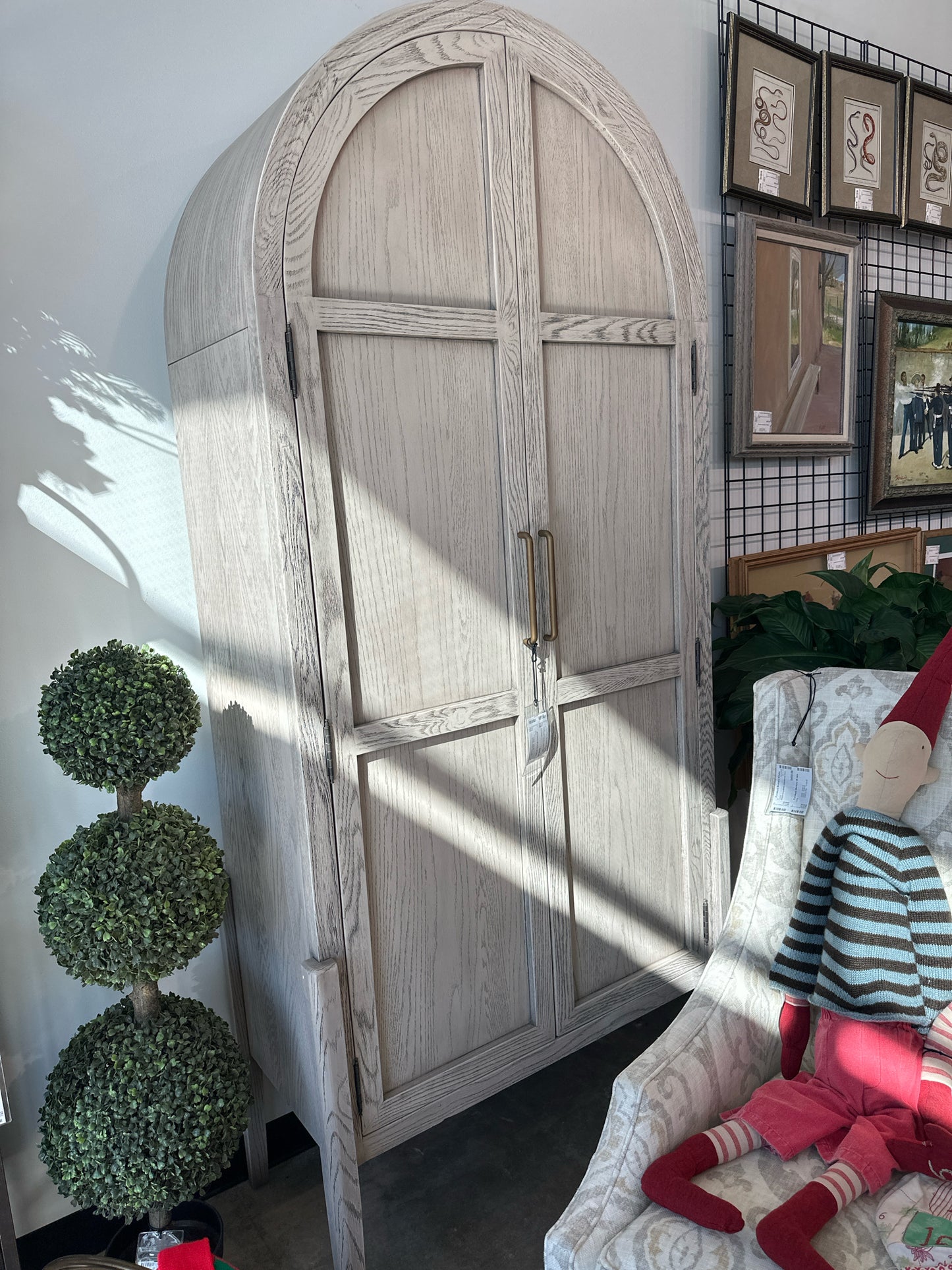 Four Hands Tolle Bar Cabinet-NEW