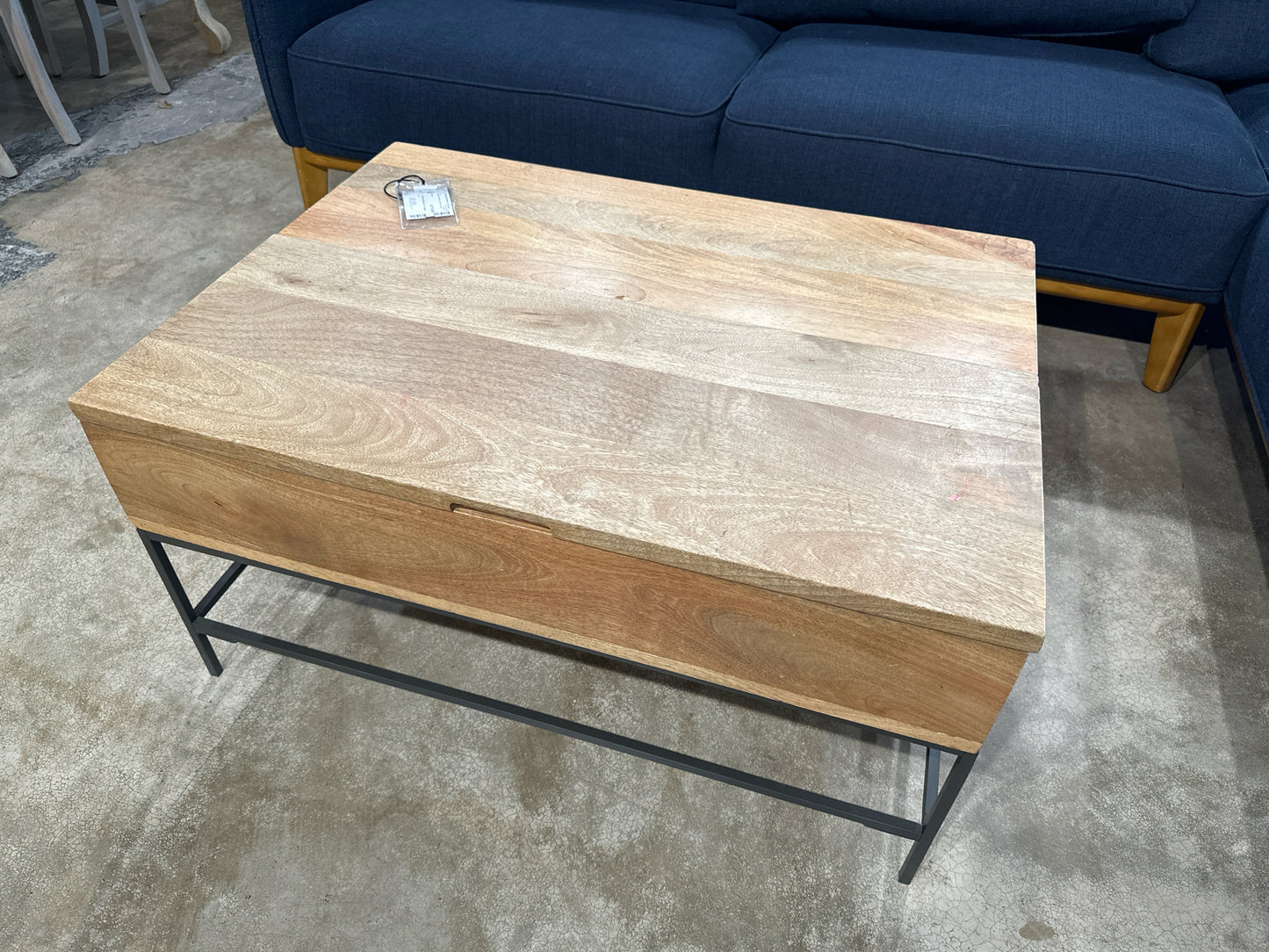 Mango Wood Storage Coffee Table