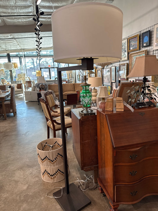 Hallmark Lighting Heavy Metal Floor Lamp with Round Shade