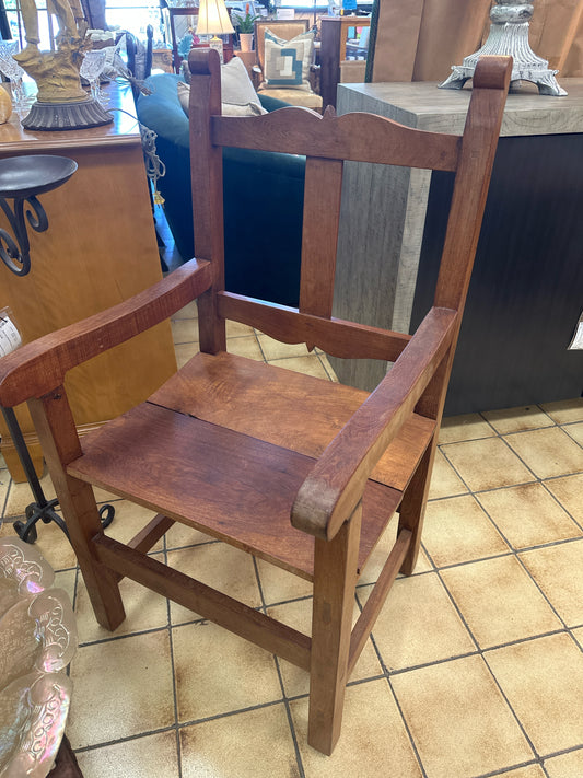 Vintage Arts & Crafts Wood Chair