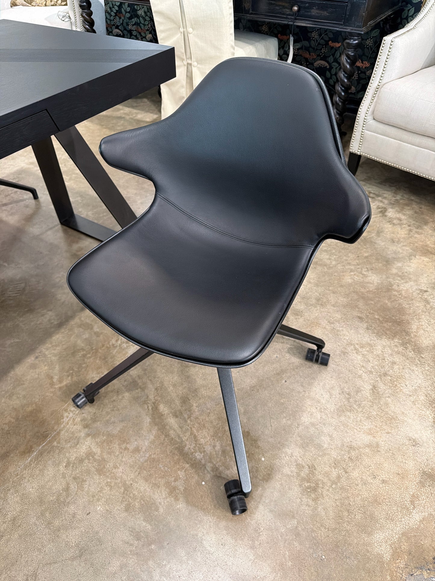 New Roche Bobois Turbine Office Chair on Casters