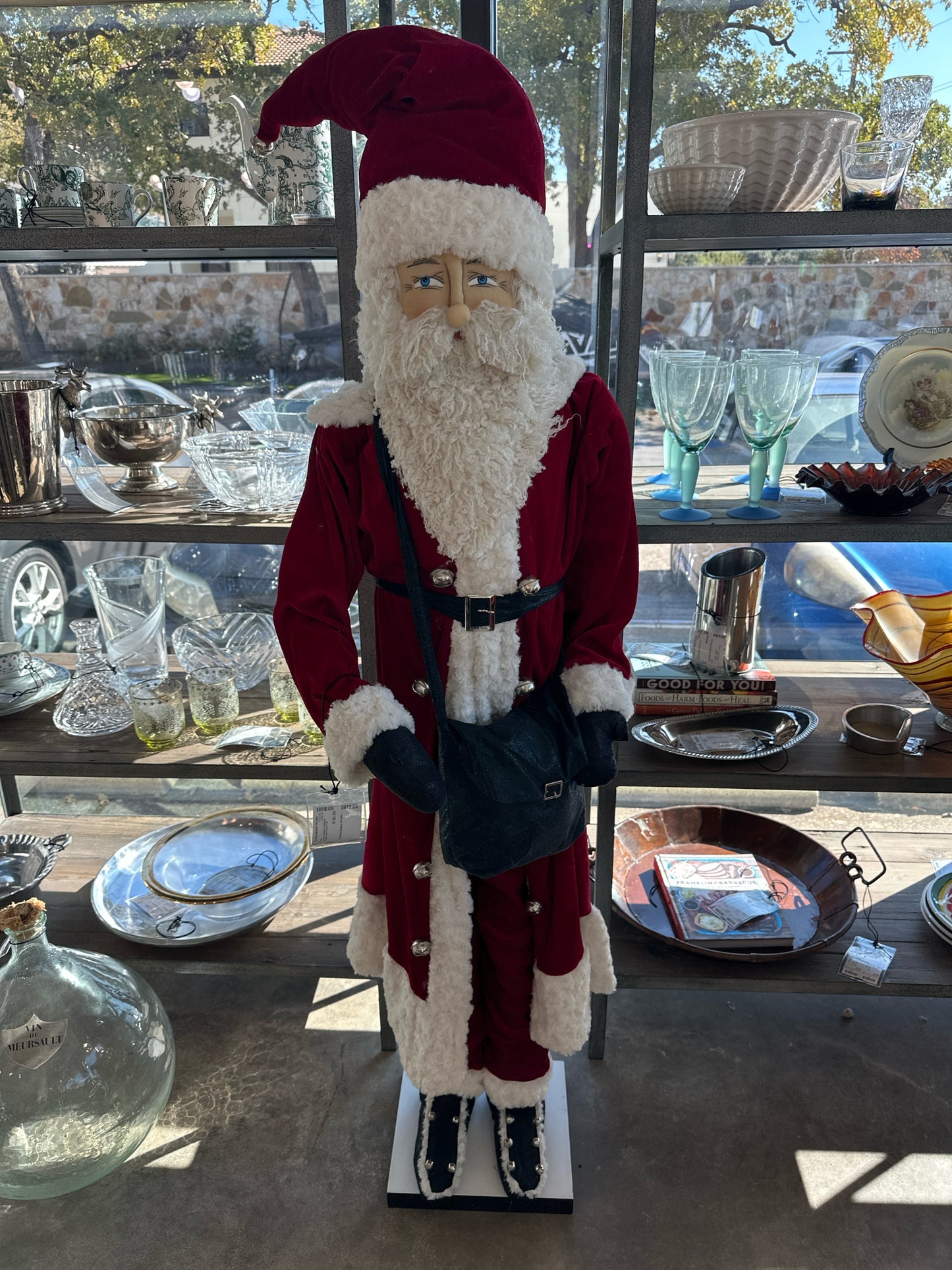 Joe Spencer Gathered Traditions “Kingsley” Santa Claus 5’ Tall