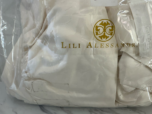 Lili Alessandra King Cream Bed Skirt