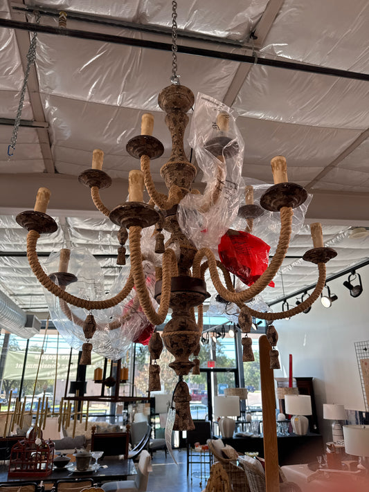 TerraCotta Designs Venus 12-Light Oversized 45" Chandelier (NEW in box)