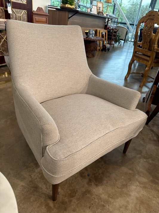 Four Hands Light Gray Upholstered Accent Chair