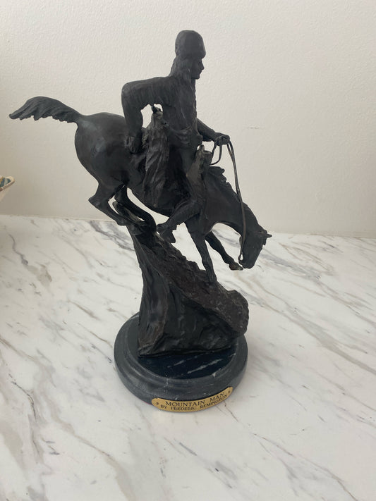 "Mountain Man" Sculpture by Frederick Remington