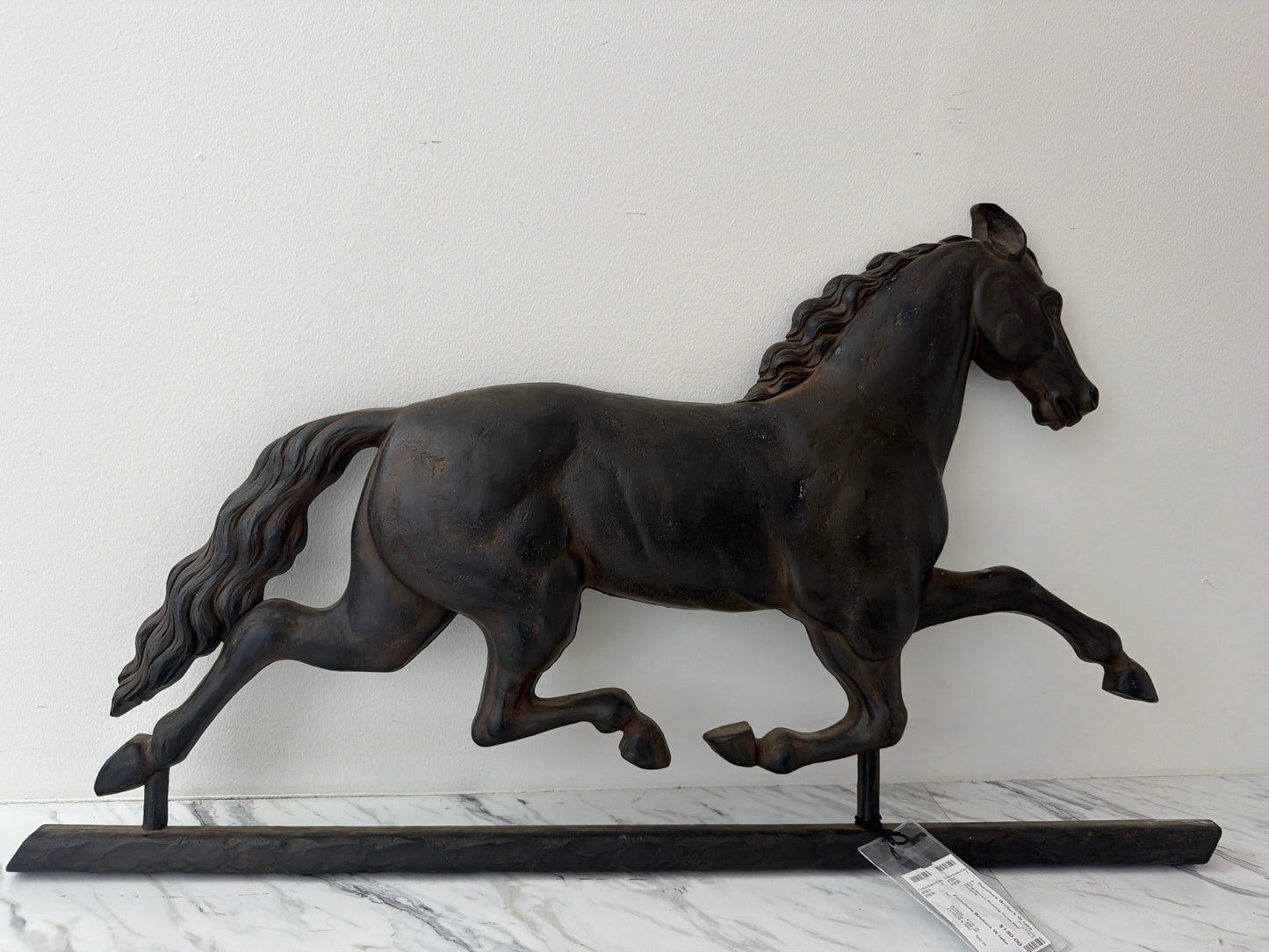 MCM Syroco Running Horse Wall Hanging
