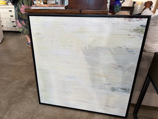 John Beard, White on White 38x38
