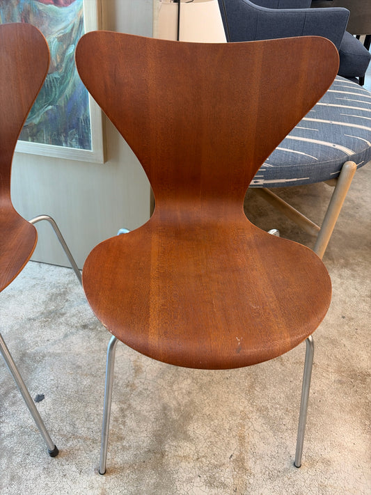 Vintage MCM Fritz Hansen Danish Chair