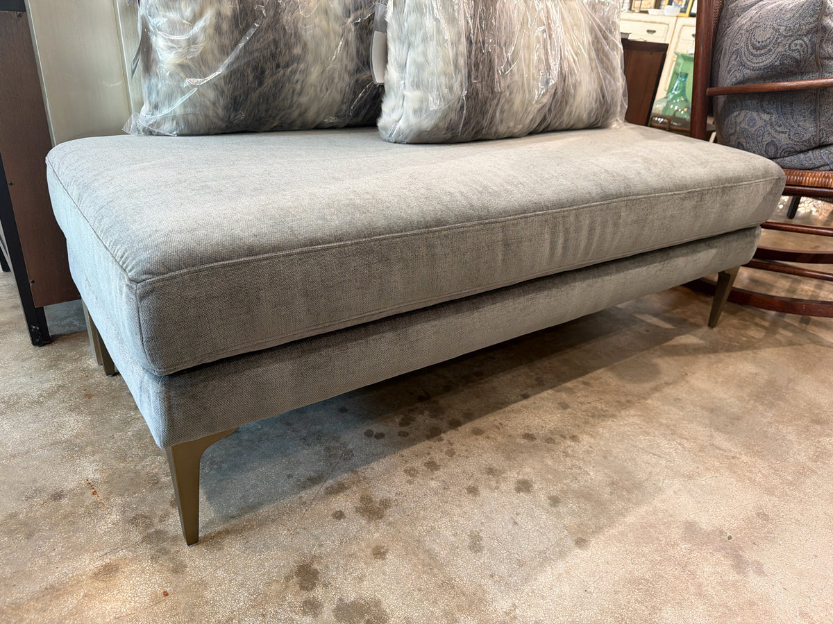 West Elm "Andes" Grey Bench