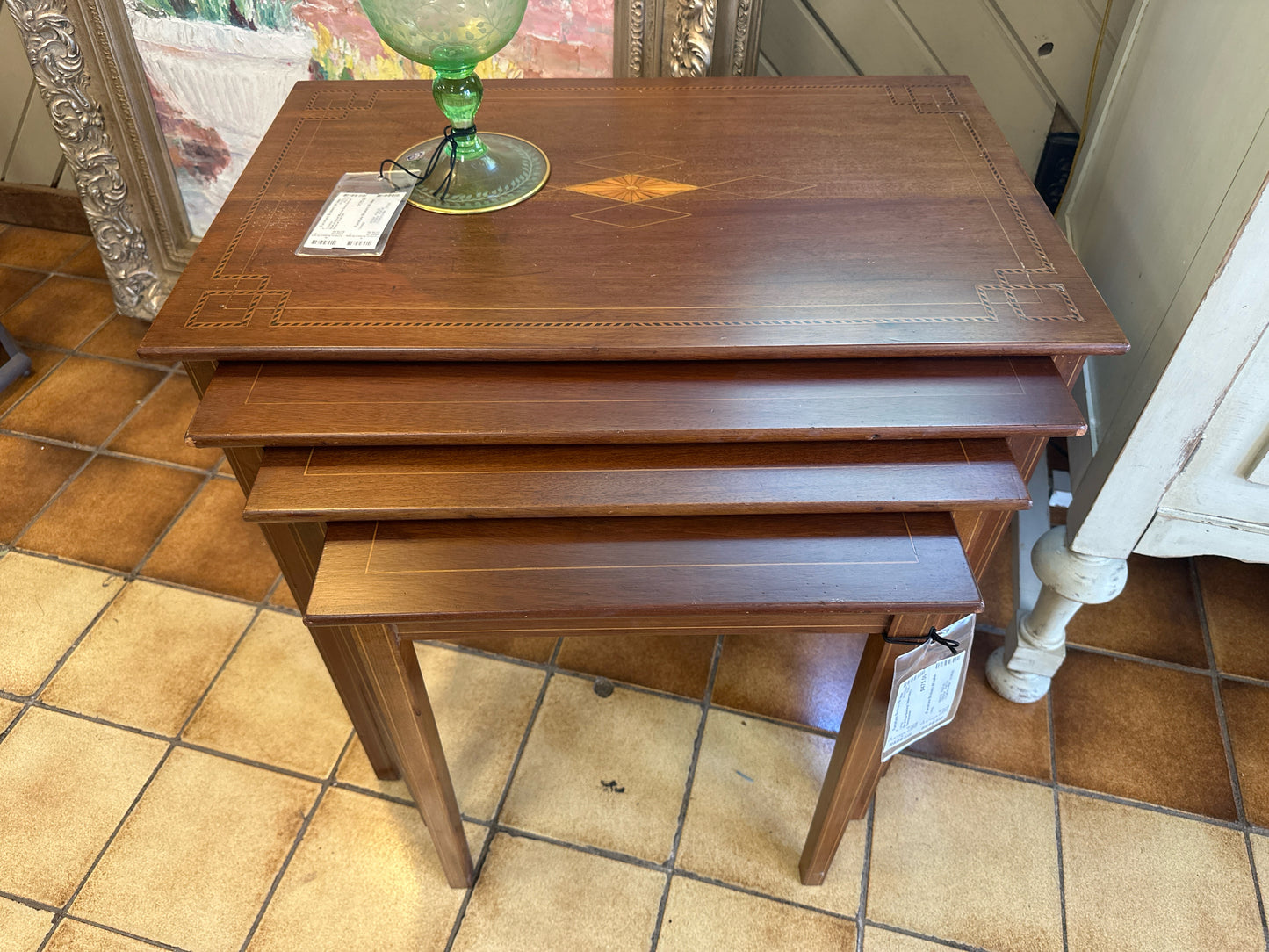 Set of Four Nesting Tables 1900's Pennsylvania