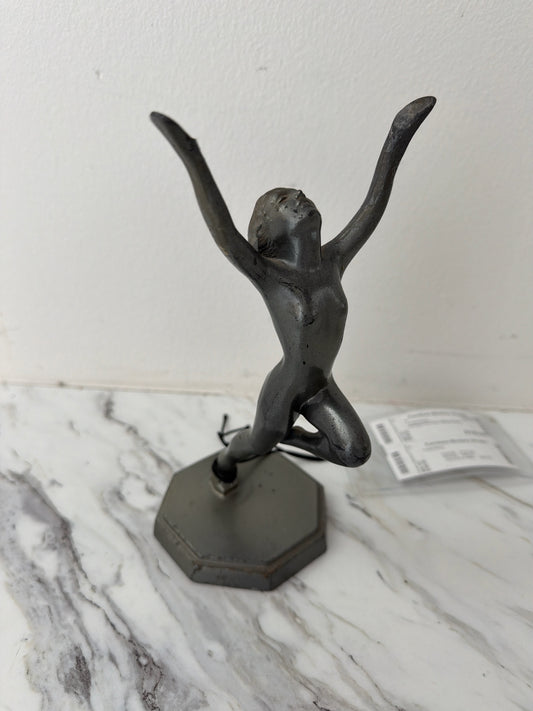 Antique Art Deco Metal Nude